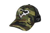 Green Camouflage Trucker Cap